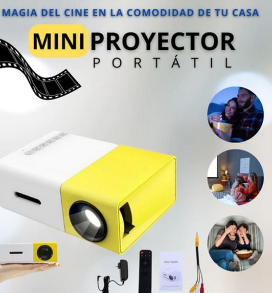 🍿MINI PROYECTOR STORM LED VIDEO 🎥